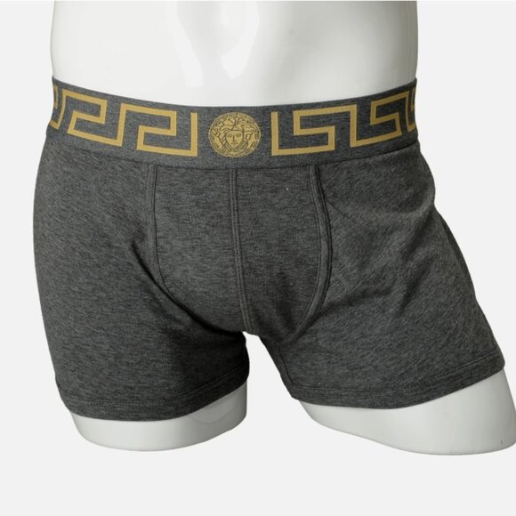 Versace Other - Versace Men's Gold Greeca Border Low Rise Trunk Underwear Versace 7 US XL IT 54